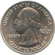 ¼ Dollar "Washington Quarter" (Weir Farm National Historic Site, Connecticut) - Obverse