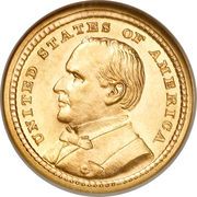 1 Dollar (William McKinley) - Obverse