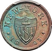Civil War Merchant Token - Edward Schaaf - Obverse