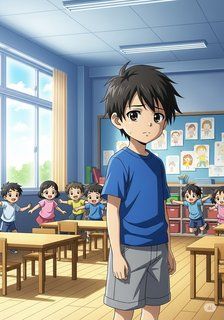 המפתח האבוד וההפתעה הגדולה daily life story for 3-6 years children in Hebrew featuring sad themes