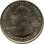 ¼ Dollar "Washington Quarter" (Glacier National Park, Montana) - Obverse