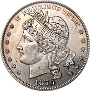 1 Dollar "1879 Goloid Metric Dollar" (Pattern; Goloid) - Obverse