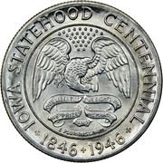 ½ Dollar (Iowa Centennial) - Obverse