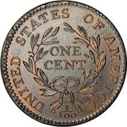 1 Cent "Liberty Cap Cent" - Reverse