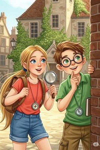 The Discovery Duo and the Eldorian Secret educational story for 7-12 years children in English featuring exciting themes