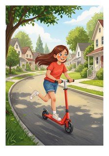 Elara and the Helping Hand educational story for 7-12 years children in English featuring warm themes