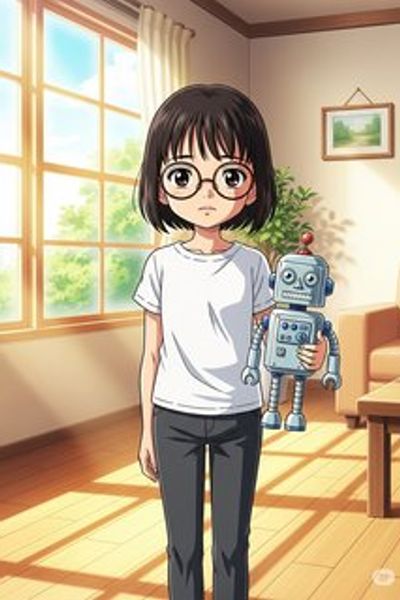 さやちゃんの修理大作戦 educational story for 7-12 years children in Japanese featuring inspiring themes