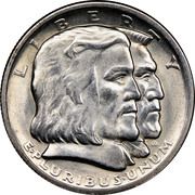 ½ Dollar (Long Island) - Obverse
