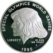 1 Dollar (Special Olympics World Games) - Obverse