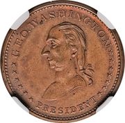 Civil War Merchant Token - T. Brimelow Druggist (New York City, New York) - Reverse