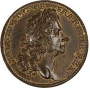 2 Pence - Rosa Americana (Pattern) - Obverse