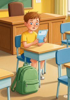 Max's Magical Packing Adventure educational story for 7-12 years children in English featuring warm themes