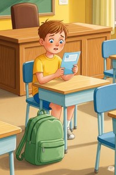 Max's Magical Packing Adventure educational story for 7-12 years children in English featuring warm themes