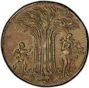 1 Farthing - New Yorke America - Obverse