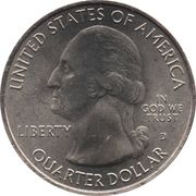 ¼ Dollar "Washington Quarter" (Cumberland Gap National Historical Park, Kentucky) - Obverse