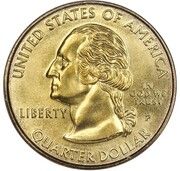 ¼ Dollar "Washington Quarter" (Georgia; Pattern) - Obverse