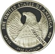 50 Dollars "American Platinum Eagle" (Bullion Coinage) - Reverse