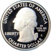 ¼ Dollar "Washington Quarter" (Kisatchie National Forest, Louisiana - Silver Proof) - Obverse