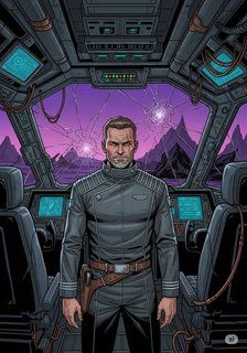 Icarus Down sci-fi story for 18+ years children in English featuring tense themes