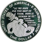 1 Dollar (Special Olympics World Games) - Reverse