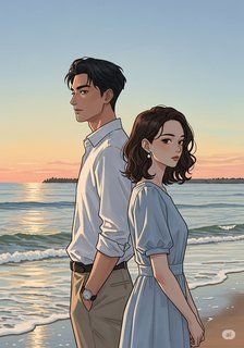 残暑の残像 drama story for 18+ years children in Japanese featuring warm themes