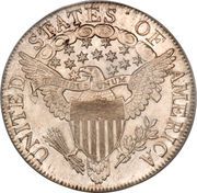 ½ Dollar "Draped Bust Half Dollar" (Heraldic eagle) - Reverse