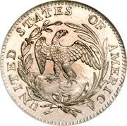 ½ Dime "Draped Bust Half Dime" (small eagle) - Reverse