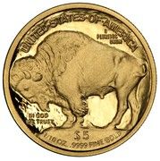 5 Dollars "American Buffalo" (Gold Bullion Coinage) - Reverse