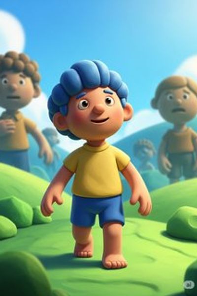 Clay Adventures: Sammy's School Day daily life story for 7-12 years children in English featuring warm themes