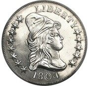 10 Dollars "Plain 4 Silver" (Pattern) - Obverse