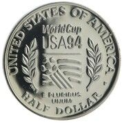½ Dollar (World Cup Soccer) - Reverse