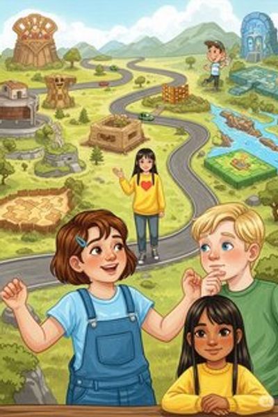 The Game for Everyone educational story for 7-12 years children in English featuring warm themes
