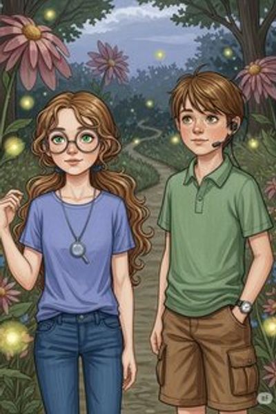 The Curious Case of the Disappearing Gnomes mystery story for 7-12 years children in English featuring mysterious themes