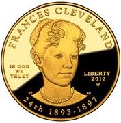 10 Dollars (Frances Cleveland (Second Term); Bullion Coinage) - Obverse