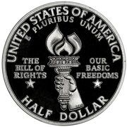½ Dollar (Bill Of Rights) - Reverse