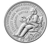 ¼ Dollar "Washington Quarter" (Stacey Milbern) - Reverse