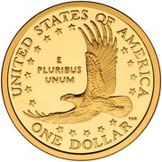 1 Dollar "2000 Sacagawea Dollar" (Pattern) - Reverse