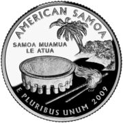 ¼ Dollar "Washington Quarter" (American Samoa - Silver Proof) - Reverse