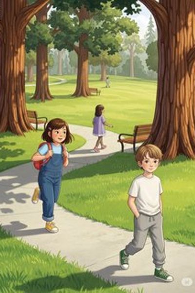 The World Through Coda's Eyes educational story for 7-12 years children in English featuring warm themes