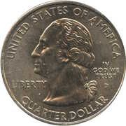 ¼ Dollar "Washington Quarter" (Arkansas) - Obverse