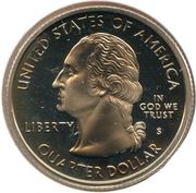 ¼ Dollar "Washington Quarter" (South Dakota) - Obverse