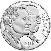 1 Dollar (March of Dimes) - Obverse
