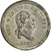 Civil War Merchant Token - Petersen's Jewellers (Pittston, Pennsylvania) - Obverse