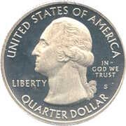 ¼ Dollar "Washington Quarter" (Hot Springs, Arkansas) - Obverse