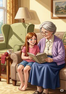 Elara and the Quiet Wisdom daily life story for 7-12 years children in English featuring warm themes