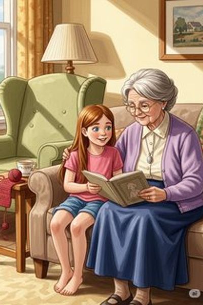 Elara and the Quiet Wisdom daily life story for 7-12 years children in English featuring warm themes