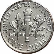 1 Dime "Roosevelt Dime" - Reverse