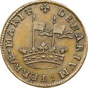 1 Penny - Lord Baltimore “ Denarium” (Pattern) - Reverse