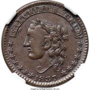 1 Cent (Millions For Defence, Not One Cent For Tribute) - Obverse