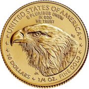 10 Dollars "American Gold Eagle" (Bullion Coinage) - Reverse